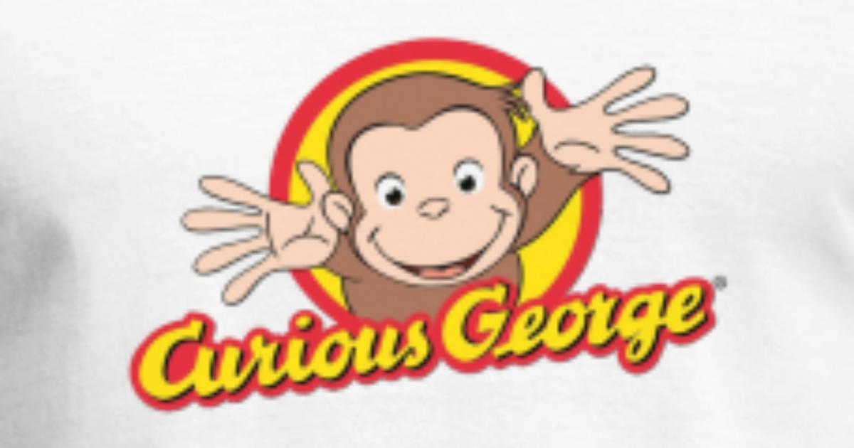 curious george mens shirt